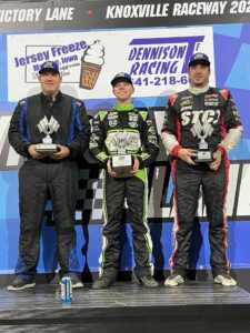 Knoxville Raceway Saturday Winners: J Kinder (Pro), Chase Randall (410), Aaron Reutzel (360)