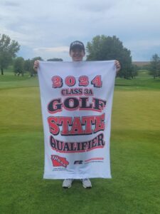 Oskaloosa’s Johnathan Terpstra Qualifies for Fourth Consecutive Boy's State Golf Tournament (photo provided)