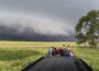 Iowa State University students and instructors chased storms across Tornado Alley as part of a course. (Photo courtesy of Iowa State University)