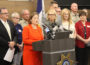Iowa Attorney General Brenna Bird held a news conference at the Polk County Sheriff’s Office June 18, 2024 announcing the creation of the cold case unit within the AG’s office. (Photo courtesy the Iowa Attorney General’s Office)