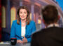 State Rep. Christina Bohannan, Democratic candidate for the 1st Congressional District, speaks during a debate with U.S. Rep. Mariannette Miller-Meeks, R-Iowa, at Iowa PBS in Johnston on Sept. 26, 2022. (Pool photo by Zachary Boyden-Holmes/Courtesy of Iowa PBS)