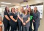 Pictured (left to right), Mahaska Health CareRx Pharmacy Team: Amy Brisel, Mary Smith, Kaitlin Monohon, Shauna Richardson, Jessica Waits, Ellen Alexander and Jenny Anderson