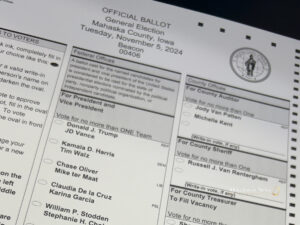 2024 Mahaska County Iowa ballot