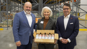 Brent Johnson - Iowa Farm Bureau president, Michelle Book – Food Bank of Iowa CEO & Garrett Piklapp – Fareway Stores, Inc. presiden