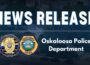 Oskaloosa Police Department Press Release