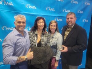 Mahaska County Conservation is thrilled to announce its recognition at the 2025 Iowa Tourism Conference, held on March 12-13 at Prairie Meadows in Altoona. The organization was honored with one of only eight prestigious “You Rock” Geode Awards for its outstanding "Home Away from Home" tourism video.