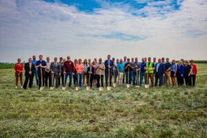 Local, county, state, and US representatives joined community leaders Tuesday afternoon to break ground on the long-anticipated Highway 63 improvement project on the south side of Oskaloosa. The project will realign and modernize a key transportation corridor, enhancing safety and access for travelers and supporting continued economic growth in the region. The event marked a major milestone in a decades-long effort driven by collaboration across multiple levels of government and local stakeholders.