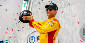 Palou Runs Season Win Total to Seven at Iowa Speedway. (photo provided)