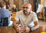 Manny Garcia at a recent city council meet and greet.