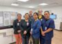 Members of the Mahaska Health laboratory team stand inside the newly expanded lab space, which features updated diagnostic equipment and streamlined patient services. The lab now processes more than 700,000 tests annually, helping providers deliver faster results and more efficient care.