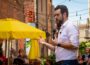 State Senator Zach Wahls visited Oskaloosa on Sunday, bringing his campaign for the U.S. Senate to Mahaska County with a grassroots stop in “The Alley.”