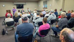 The Oskaloosa Public Library held its first-ever community engagement event, bringing residents together to hear directly about what is happening in the city and county.