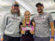 Loghan Edgar punched her ticket to the state tennis tournament. (photo provided)