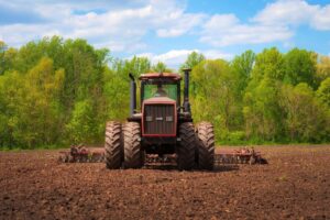 A farmer prepares to plant spring corn in Frederick County, Maryland, May 12, 2020. (Photo by Preston Keres/USDA)