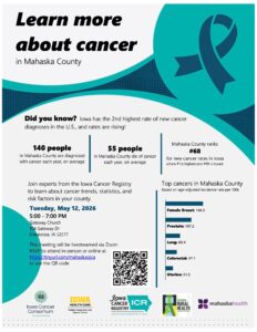 Cancer in Iowa: 99 Counties Project in Mahaska County