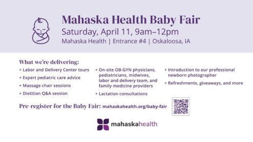 Mahaska Health Invites Community to 5th Annual Baby Fair