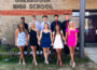 Back row: (Left to right) Javion Reeves, Tate Peterson, Mason Muir, Trey Parks, Blake Herny Front row: (Left to right) Taylor Roorda, Ana Boosalis, Emily Rice, Karley Armstrong, Tierney Carter