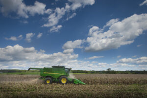  Sens. Tammy Baldwin, a Wisconsin Democrat, and Bernie Moreno, an Ohio Republican, asked the Commerce Department to investigate major agricultural machinery manufacturers. (Photo by Preston Keres/USDA)