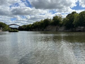  The Iowa Farmers Union heard from Iowa Environmental Council Water Program Director Colleen Fowle Thursday about the state's water quality monitoring system. (Photo by Cami Koons/Iowa Capital Dispatch)