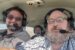 From left to right, Jeff and Elizabeth Jorgensen, and Ken Allsup with Oskaloosa News on a recent flight over Pella and Oskaloosa Iowa.