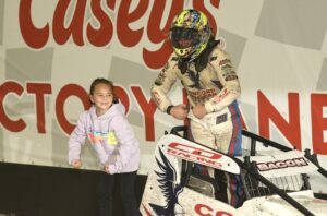 Brady Bacon topped the $15,000 Corn Belt Clash at Knoxville Saturday
