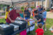 Attendees of the Summer Reading Kickoff Party enjoyed a meal provided by Mahaska County United Way as the community celebrated the start of the Summer Reading Program and Summer Lunch Program.