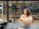 Aleksandra Nagorna speaks during an interview with Oskaloosa News inside the Oskaloosa News studio. The Oskaloosa High School graduate has built a career as a composer, musician, educator, and film scorer, recently earning recognition for her work on the award-winning film "Jury of Her Peers." Nagorna discussed her journey from growing up in Oskaloosa to composing music for films, theater productions, and orchestras across Iowa.