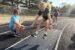 Students take part in speed, agility, jumping and explosiveness testing during the district’s youth combine, which gave athletes in grades 7-12 an opportunity to measure their progress and showcase the work they put in throughout the summer training program.