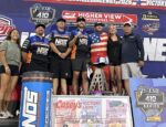 Tyler Courtney Supplies the Fireworks on 4th of July at Knoxville