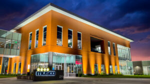 Musco corporate headquarters in Oskaloosa, Iowa.