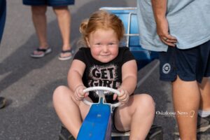 The Ohana Pedal Pull was a big hit with the kids at Sweet Corn Serenade. 