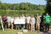 A collaborative effort involving the Southeast Iowa Anglers Club, Scanlon Bait & Tackle, G & S Construction, and the Iowa Department of Natural Resources, a total of 80 high-quality fish habitat structures were installed—20 at Russell Wildlife Area and 60 at White Oak Conservation Area.