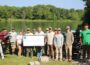 A collaborative effort involving the Southeast Iowa Anglers Club, Scanlon Bait & Tackle, G & S Construction, and the Iowa Department of Natural Resources, a total of 80 high-quality fish habitat structures were installed—20 at Russell Wildlife Area and 60 at White Oak Conservation Area.