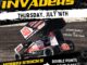 he Southern Iowa Speedway in Oskaloosa is up next for the Mohrfeld Solar Sprint Invaders. The event, on Thursday, July 16, will be held as part of the Southern Iowa Fair.