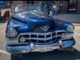 Chris Parrish’s restored 1950 Cadillac Series 62 convertible sits on display during the 38th annual Rollin’ Oldies Car Show on July 18, 2026, in downtown Oskaloosa.