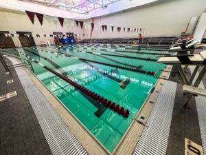 The pool at the new Mahaska County YMCA is now ready for competition and your water aerobics class.