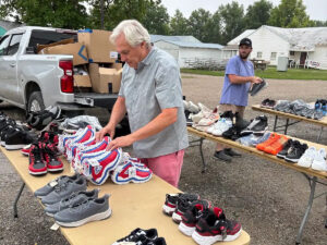 United Way volunteers help young people be ready for back-to-school.