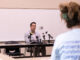 Republican gubernatorial candidate Zach Lahn at an American Cancer Society Cancer Action Network in Urbandale Aug. 18, 2026. (Photo by Cami Koons/Iowa Capital Dispatch)