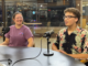 Senior drum major Lilia Morris and junior drum major Carter Winchell gave an interview to Oskaloosa News.