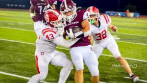 Oskaloosa hosted Ottumwa for the first night of Friday Night Football for the 2026 season.