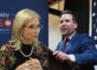 U.S. Rep. Ashley Hinson and state Rep. Josh Turek will compete in the Nov. 3, 2026 election to become Iowa’s next U.S. senator. (Photos by Robin Opsahl/Iowa Capital Dispatch)