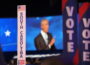 The South Carolina delegation’s sign is seen as former President Barack Obama speaks at the Democratic National Convention in Chicago in 2024. (Photo by Shaun Griswold / Source New Mexico)