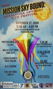 Oskaloosa Optimist Kite Festival 2026