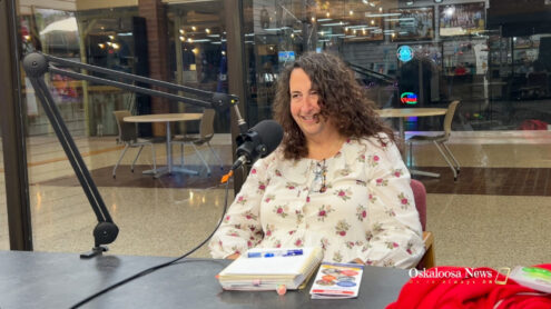 Mahaska County United Way Executive Director Michella Friesen in the Oskaloosa News Studio.