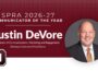 Justin DeVore Honored (image provided)