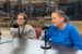 Oskaloosa Community School District food service representatives, Kelly Davis and Pam Oldes, discuss the district’s new free breakfast program during an interview at the Oskaloosa News studio. The program provides free breakfast to all district students, regardless of family income, with the goal of improving nutrition, classroom focus, and readiness to learn.