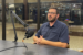 Ben Wilker in the Oskaloosa News studio.